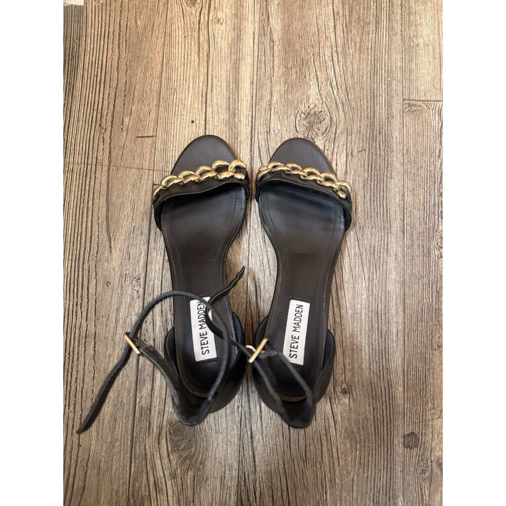 Steve Madden Women's Irenee Two-Piece Block-Heel Sandals 8M